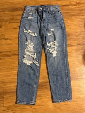 Aeropostale Light Blue Mom Jeans